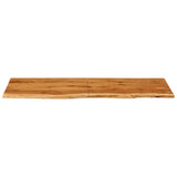 Bathroom Vanity Top Solid Acacia Wood 140x52x2.5 cm 286325