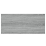 Sink Cabinet Grey Sonoma 100x38.5x45 cm Engineered Wood 815658