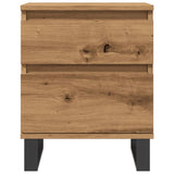 ZNTS Bedside Cabinet Artisan Oak 40x35x50 cm Engineered Wood 857438