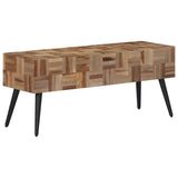 Bench 110x35x45 cm Solid Reclaimed Teak 358523