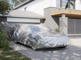 Car Cover for SUV with Buckle Straps Full Silver L 4008931