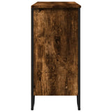 Sideboard Smoked Oak 91x35.5x74.5 cm Engineered Wood 848551