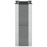 Garden Raised Bed Grey 50 x 30 x 72 cm 42039017