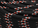 Multipurpose Utility Rope 16 mm 100 m Black and Red PP 3472847