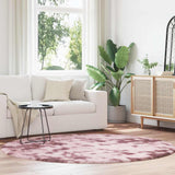 Shaggy Rug High Pile NAVARRA Dusty Pink 200x200 cm Polyester 4102921