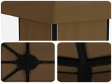 Garden Gazebo 6 x 3 m Taupe Polyester and Steel 190 3376012
