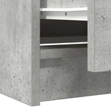 TV Cabinet Concrete Grey 40x35x54 cm Engineered Wood 861772