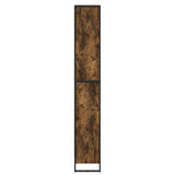 Book Cabinet 2 pcs Smoke Oak 80 x 30 x 189.5 cm Engineered Wood 3403012
