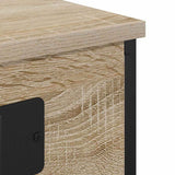 Bedside Cabinet with Shelf 2 pcs Sonoma Oak 41 x 31 x 76 cm 859528