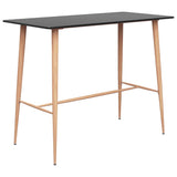 5 Piece Bar Set Black 3057462