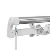 Awning Frame Manual White 450 x 350 cm Aluminium 313196
