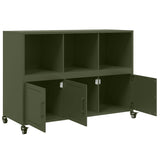 Sideboard Olive Green 100.5x39x72 cm Steel 846738