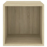 Wall Cabinets 4 pcs Sonoma Oak 37x37x37 cm Engineered Wood 805455