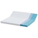 Mattress White 200 x 200 cm Gel-Infused Foam 4106321