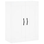 Highboard White 69.5x34x180 cm Engineered Wood 3199905