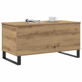 Coffee Table Artisan Oak 90x44.5x45 cm Engineered Wood 857443