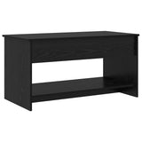 Coffee Table Black Oak 80 x 50.5 x 41.5 cm Engineered Wood 879452
