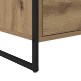 Side Cabinet Artisian Oak 79 x 36 x 75 cm Engineered Wood 886605