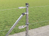 Welded Wire Fence with Concrete Base 25 x 0.5 m 3353787