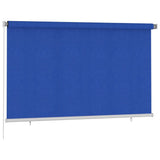Outdoor Roller Blind 240x140 cm Blue HDPE 312844