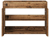 Bathroom Under Sink Cabinet Old Wood 78.5 x 37.5 x 81 cm 890790