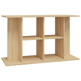 Aquarium Stand Sonoma Oak 100x40x60 cm Engineered Wood 833586