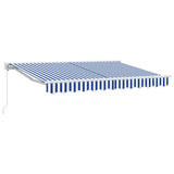 Awning Frame Blue and White 300 x 200 cm 3329475