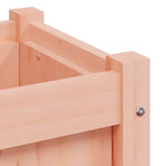ZNTS Garden Planter with Legs 70x31x70 cm Solid Wood Douglas 837560