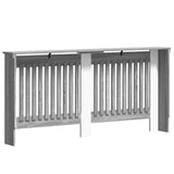 Radiator Cover Grey Sonoma 172 x 19 x 81.5 cm Engineered Wood 884073