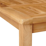 Outdoor Bar Set 5 pcs Untreated Solid Teak Wood 3422498