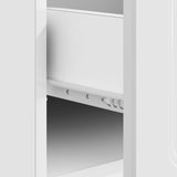 Coffee Table High Gloss White 49 x 50 x 37 cm Engineered Wood 895889