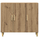 Sideboard Artisan Oak 90x34x80 cm Engineered Wood 856891