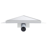 2 in 1 Triangle Shower Drain Silver 32 x 32 x 7.5 cm 42015936