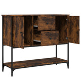 Sideboard Smoked Oak 100x36x85 cm Engineered Wood 835556
