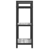 Bookshelf Grey Sonoma 56 x 34 x 96 cm Engineered Wood 883877