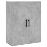 Highboard Concrete Grey 69.5x34x180 cm Engineered Wood 3195871