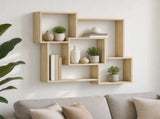 Wall Shelf Sonoma Oak 98 x 17 x 91 cm Engineered Wood 8015034