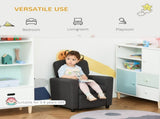 2 in 1 design Kids Sofa Armchair with Footrest for Children Playroom Bedroom Living Room, 55 x 50 x T3398P347643