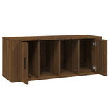 TV Cabinet Brown Oak 100x35x40 cm Engineered Wood 816807