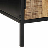 Bedside Cabinet Brown and black 50 x 30 x 45 cm 4019642