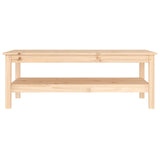 Coffee Table 110x50x40 cm Solid Wood Pine 814274