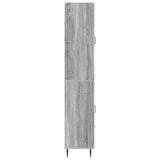 Cabinet Set 2 pcs Grey Sonoma 66 x 34.5 x 89.5 cm 3416661