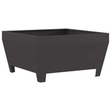 Fire Pit Black 80 x 80 x 43 cm Steel 858944