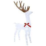 Reindeer Pull Sleigh LOVIISA 200 LEDs Cold White 42049665