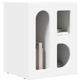 Bedside Table 2 pcs White 40 x 35 x 50 cm Engineered Wood 891245