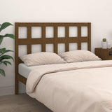 818938 Bed Headboard Honey Brown 185,5x4x100 cm Solid Wood Pine