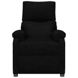 Massage Chair Black Fabric 342461