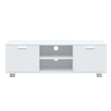 TV Cabinet White 120x40,5x35 cm Engineered Wood 342615