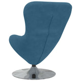 Egg Chair Blue 63 x 73 x 90 cm Velvet 42002723