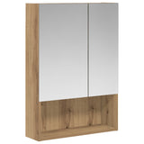 Bathroom Mirror Cabinet Artisian Oak 50 x 14.5 x 70 cm 889206